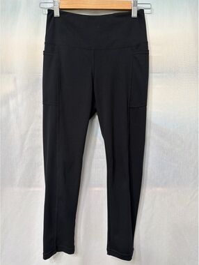 Danskin Black Activewear Cropped Leggings Women's Small